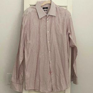 Men's Hugo Boss Long Sleeve Dress Shirt / Slim Fit